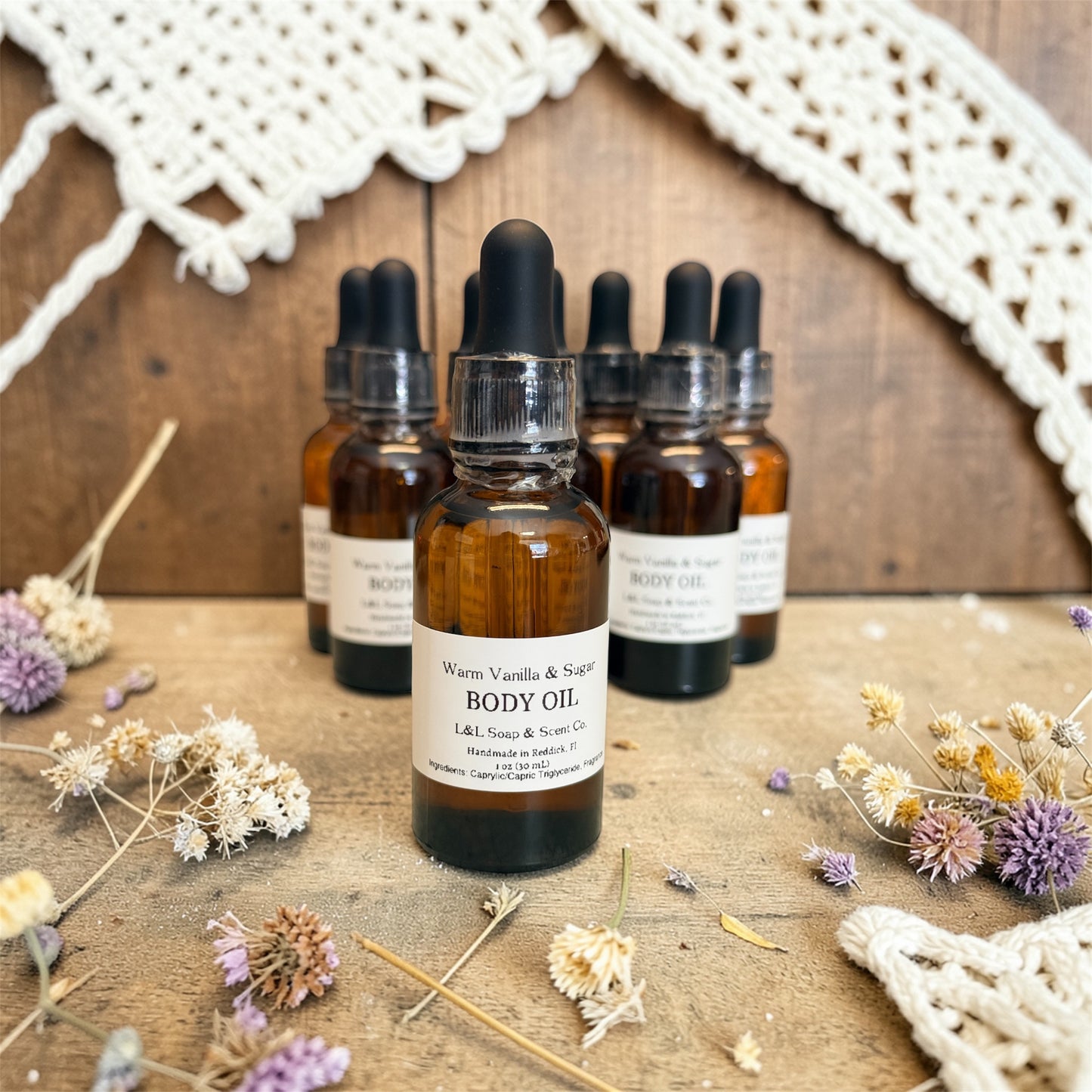 Warm Vanilla & Sugar Body Oil