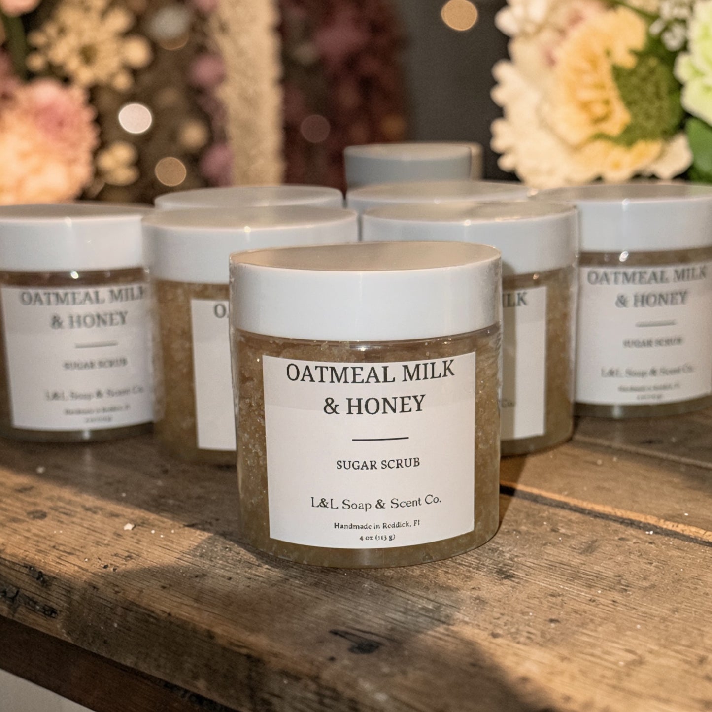 Oatmeal Milk & Honey Sugar Scrub