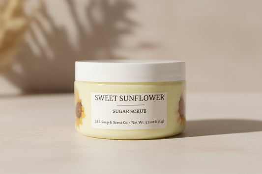 Sweet Sunflower Foaming Sugar Scrub