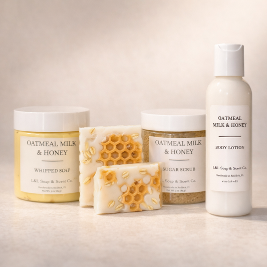 Oatmeal Milk & Honey Self-Care Set
