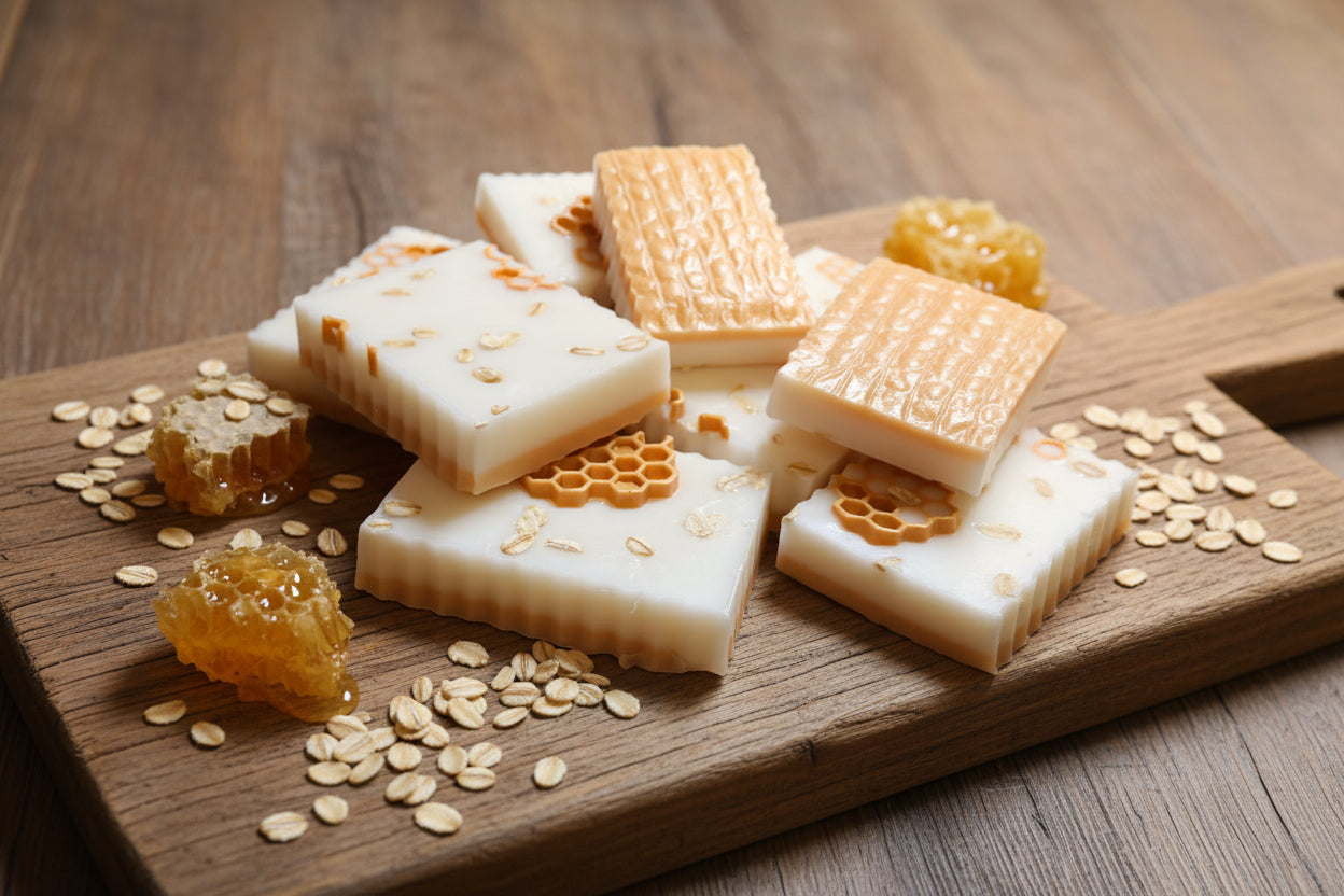Oatmeal Milk & Honey Shea Butter Soap