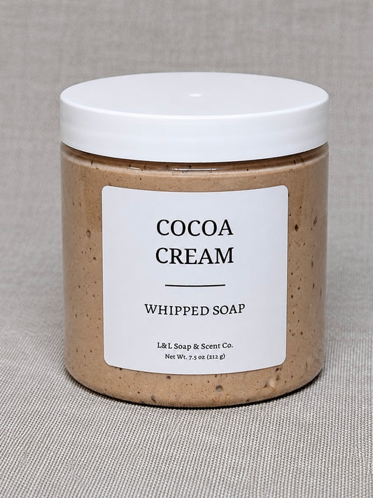 Cocoa Cream Whipped Soap