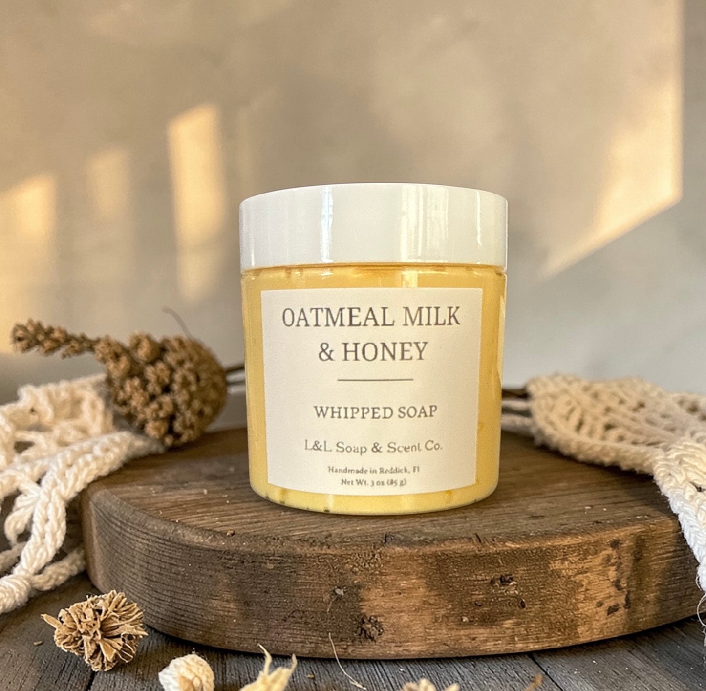 Oatmeal Milk & Honey Whipped Soap
