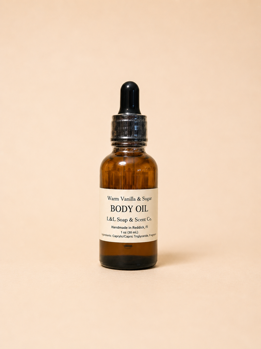 Warm Vanilla & Sugar Body Oil