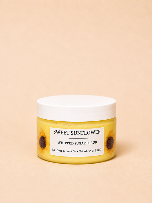 Sweet Sunflower Whipped Sugar Scrub