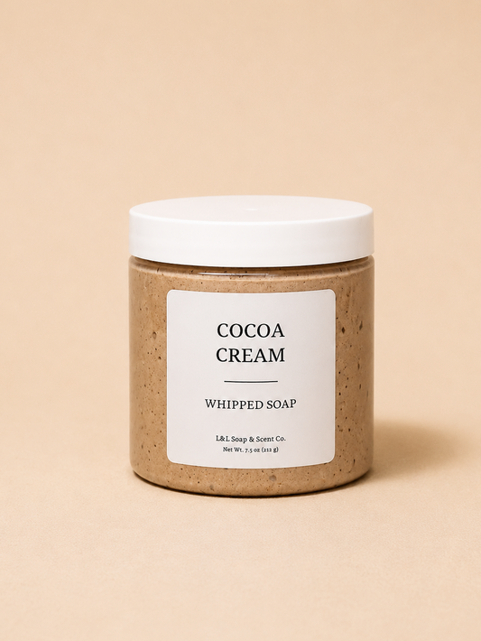 Cocoa Cream Whipped Soap