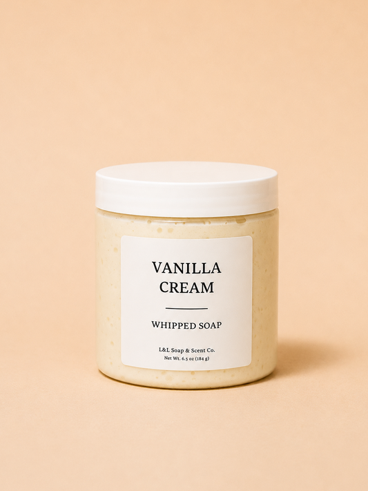 Vanilla Cream Whipped Soap