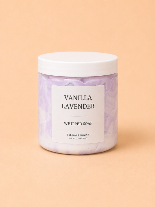 Vanilla Lavender Whipped Soap