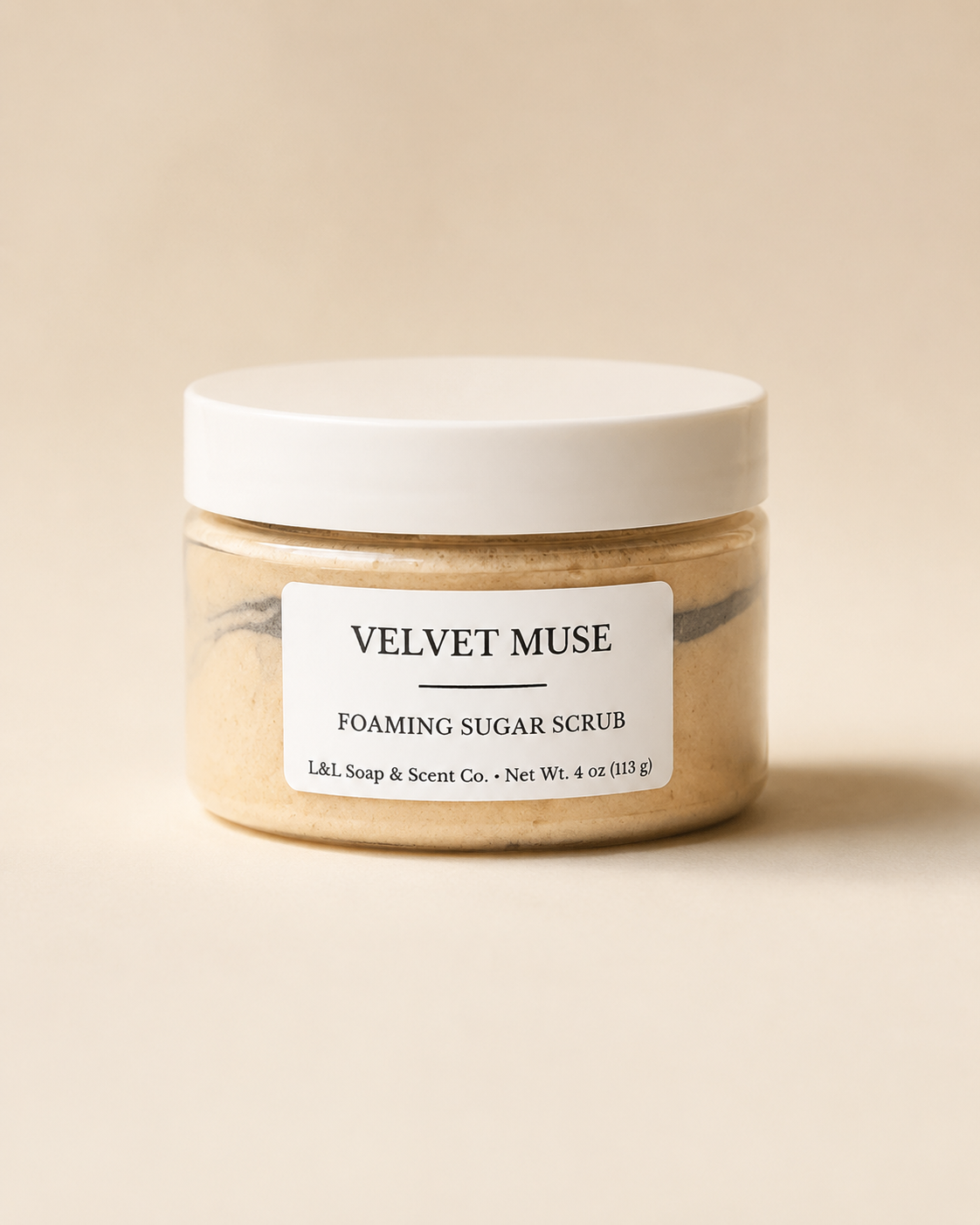 Velvet Muse Foaming Sugar Scrub