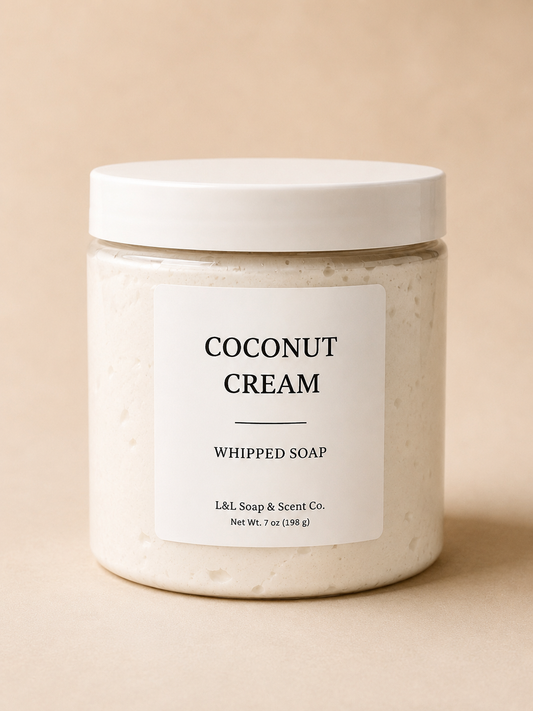 Coconut Cream Whipped Soap