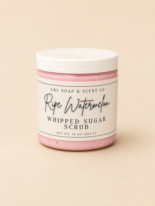 Ripe Watermelon Whipped Sugar Scrub