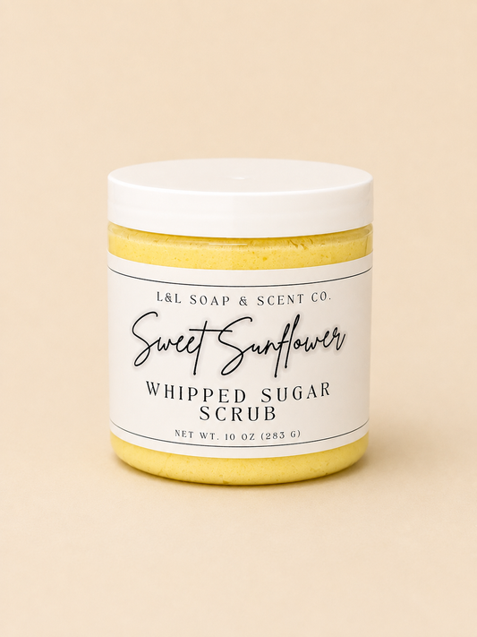 Sweet Sunflower Whipped Sugar Scrub