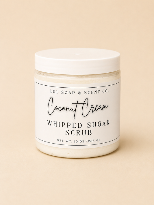 Coconut Cream Foaming Sugar Scrub