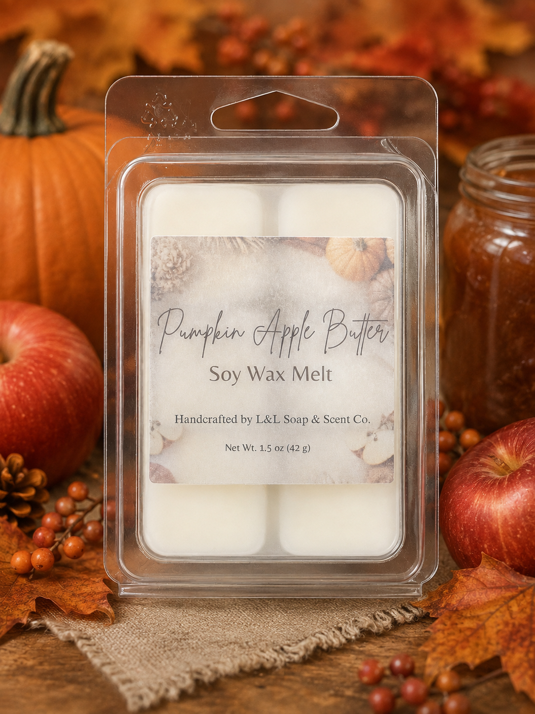 Pumpkin Apple Butter Soy Wax Melt