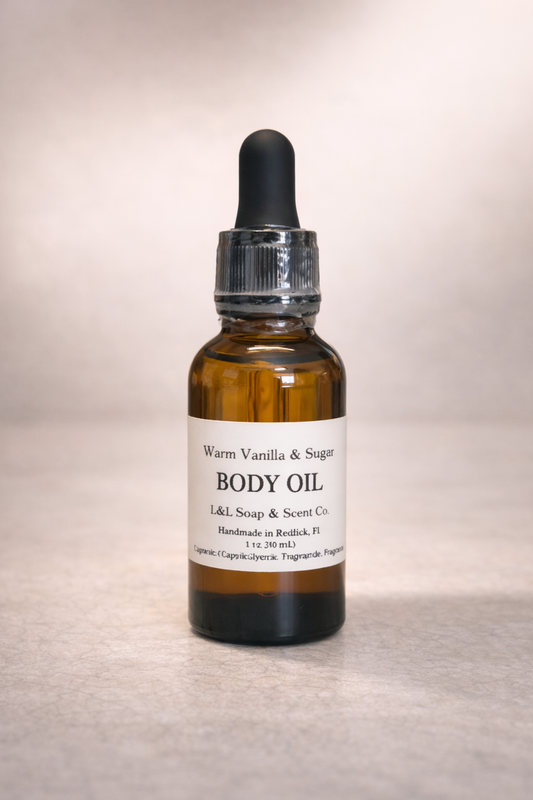 Warm Vanilla & Sugar Body Oil