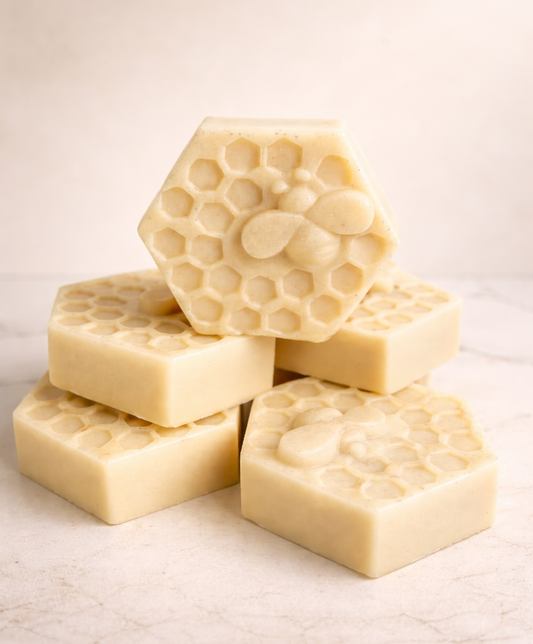 Oatmeal Milk & Honeycomb Shea Butter Soap