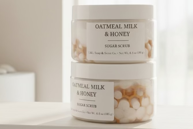 Oatmeal Milk & Honey Foaming Sugar Scrub