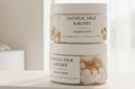 Oatmeal Milk & Honey Foaming Sugar Scrub