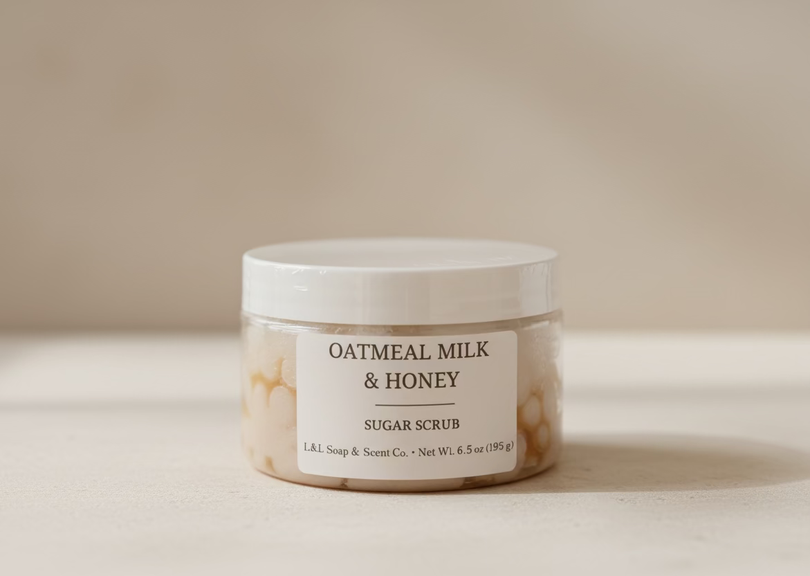 Oatmeal Milk & Honey Foaming Sugar Scrub