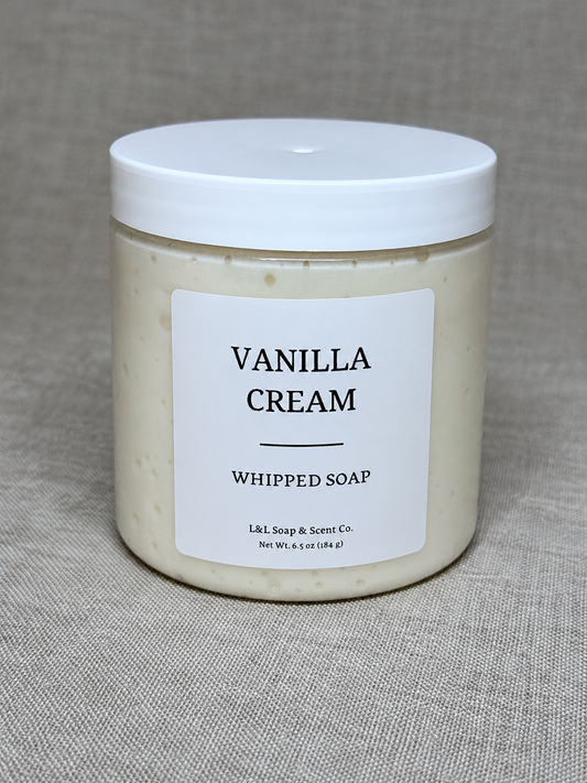 Vanilla Cream Whipped Soap